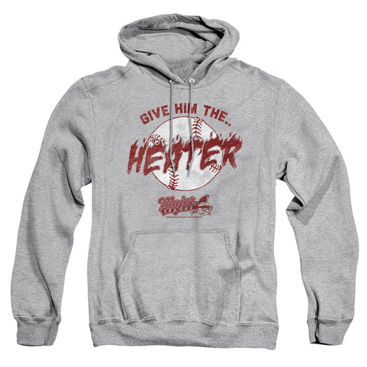 Major League - The Heater - Adult Pull-over Hoodie - Athletic Heather