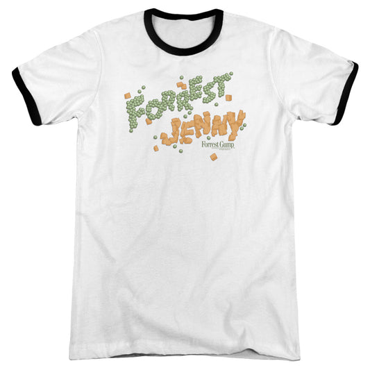 Forrest Gump - Peas And Carrots - Adult Ringer - White/black