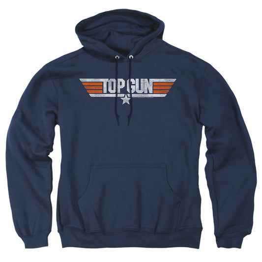 Top Gun Distressed Logo-adult
