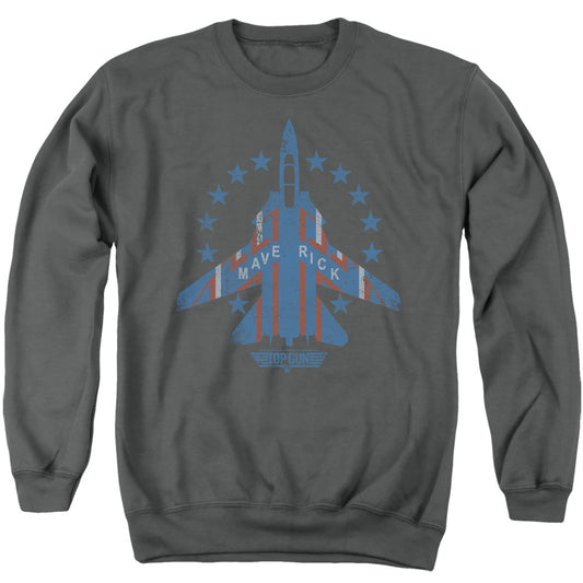 Top Gun - Maverick - Adult Crewneck Sweatshirt - Charcoal