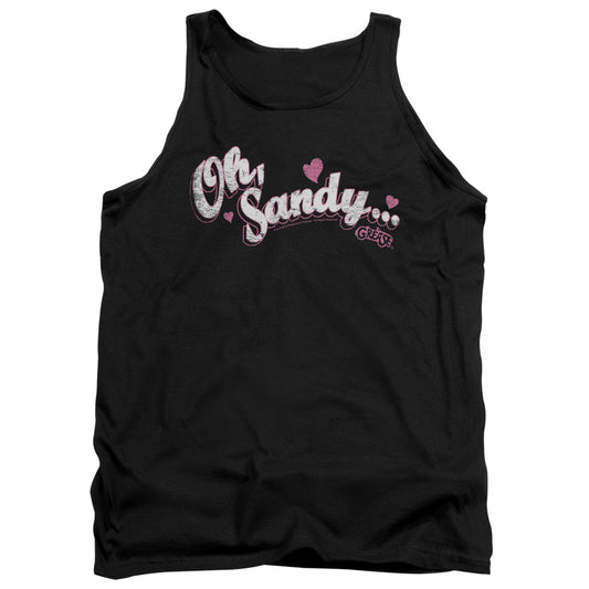 Grease - Oh Sandy - Adult Tank - Black