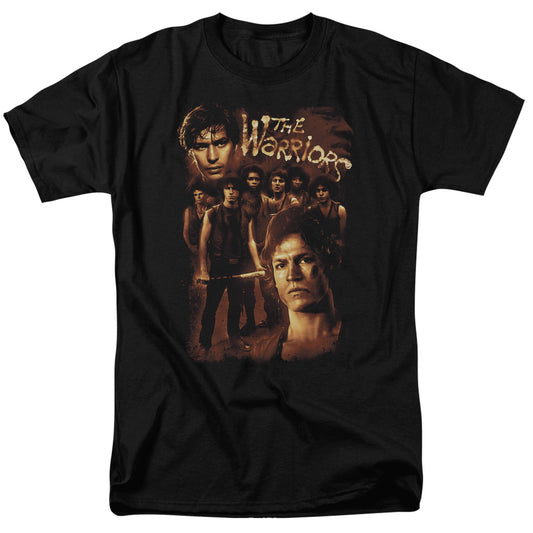 Warriors - 9 Warriors - Short Sleeve Adult 18/1 - Black T-shirt