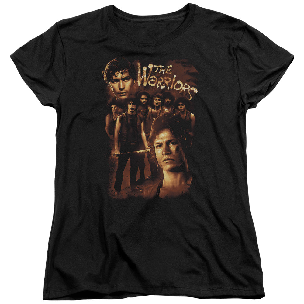 Warriors - 9 Warriors - Short Sleeve Womens Tee - Black T-shirt