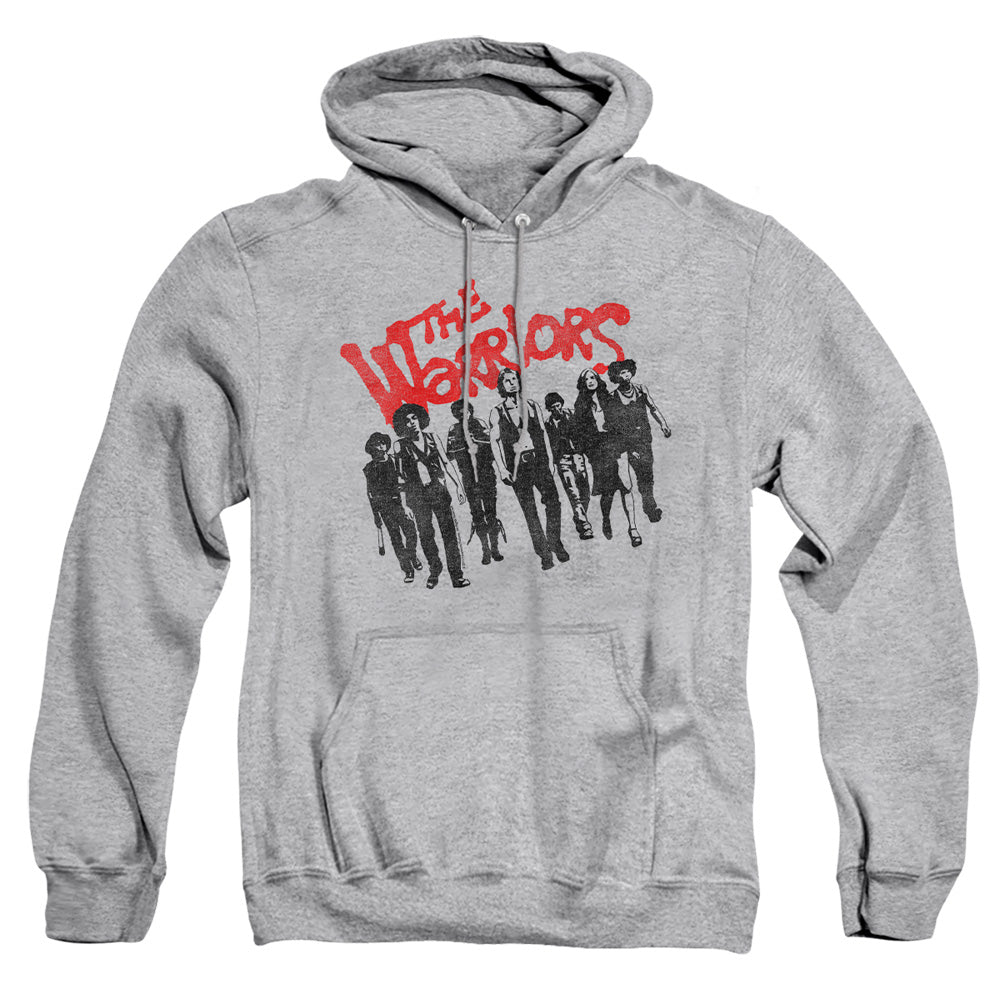 Warriors - The Gang - Adult Pull-over Hoodie - Athletic Heather