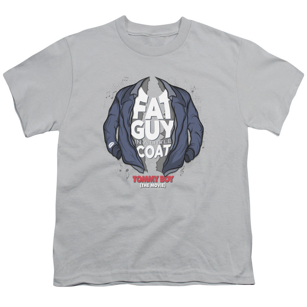 Tommy Boy - Little Coat - Short Sleeve Youth 18/1 - Silver T-shirt