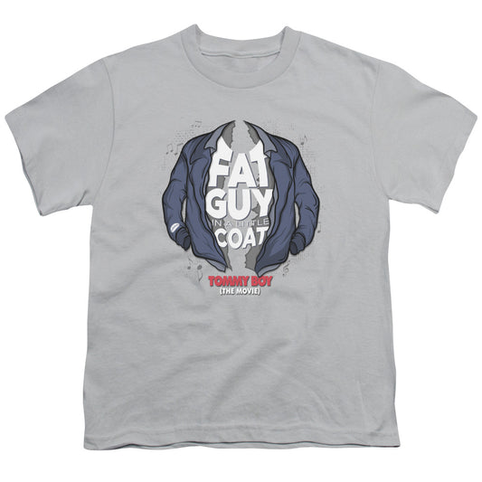 Tommy Boy - Little Coat - Short Sleeve Youth 18/1 - Silver T-shirt