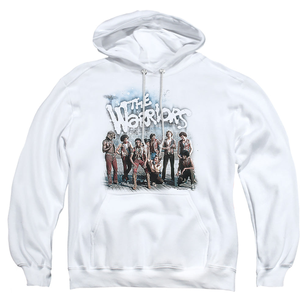 Warriors - Amusement - Adult Pull-over Hoodie - White