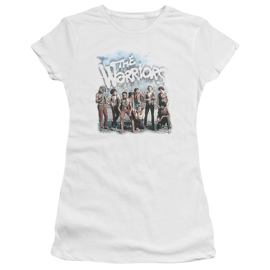 Warriors - Amusement - Short Sleeve Junior Sheer - White T-shirt