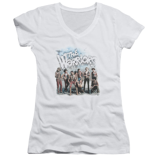 Warriors - Amusement - Junior V-neck - White