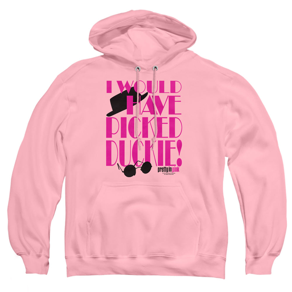 Pretty In Pink - Picked Duckie - Adult Pull-over Hoodie - Pink