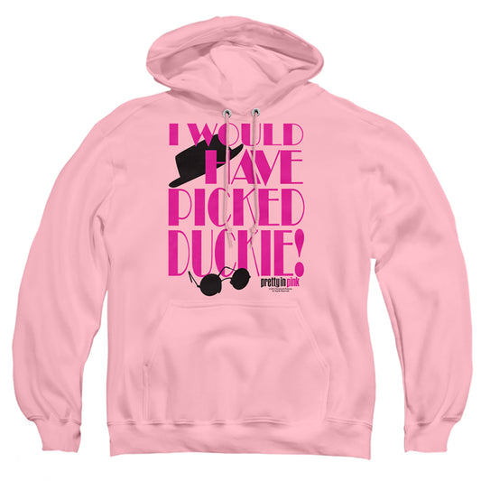 Pretty In Pink - Picked Duckie - Adult Pull-over Hoodie - Pink