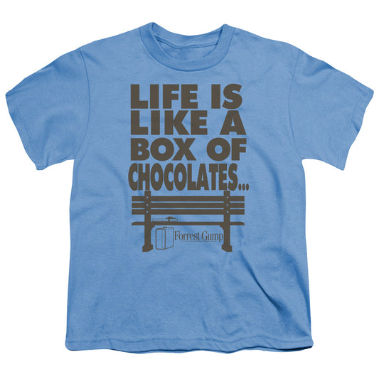 FORREST GUMP LIFE - S/S YOUTH 18/1 - CAROLINA BLUE T-Shirt