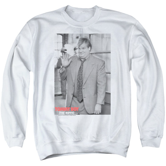 Tommy Boy - Square - Adult Crewneck Sweatshirt - White