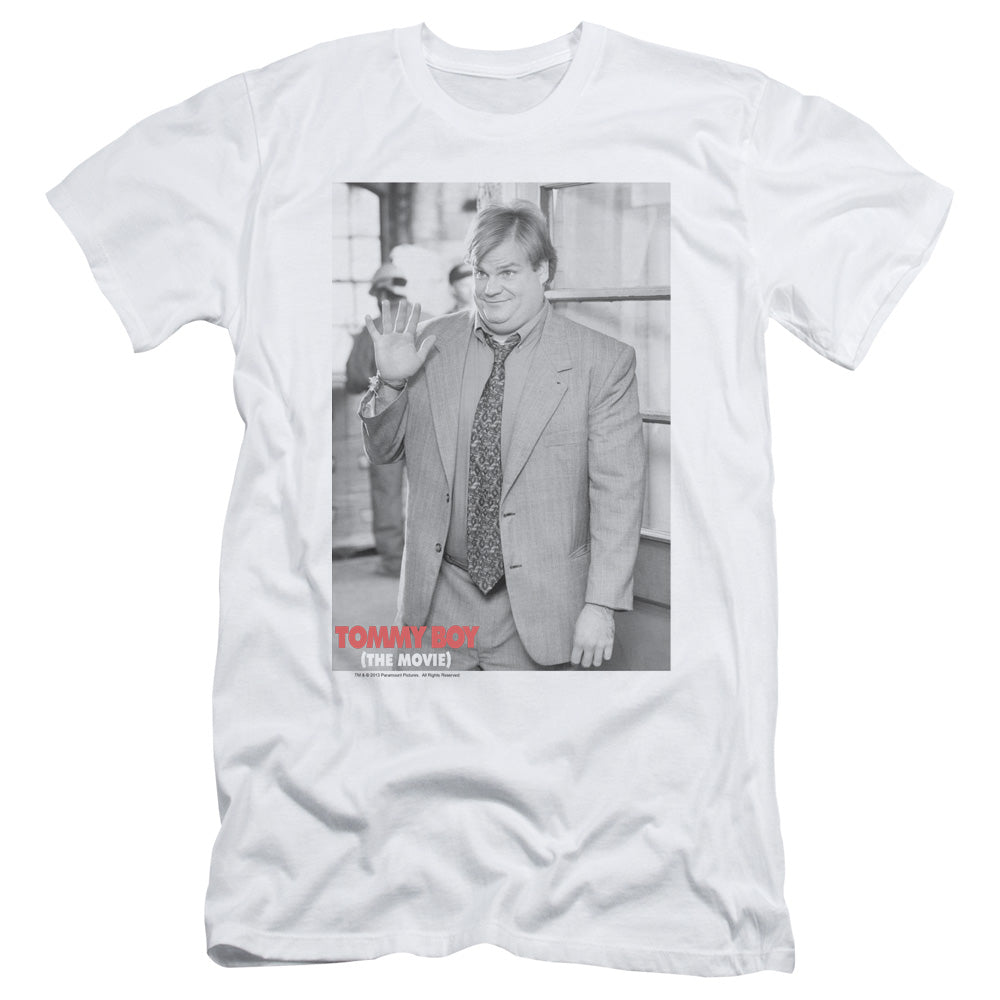 Tommy Boy - Square - Short Sleeve Adult 30/1 - White T-shirt