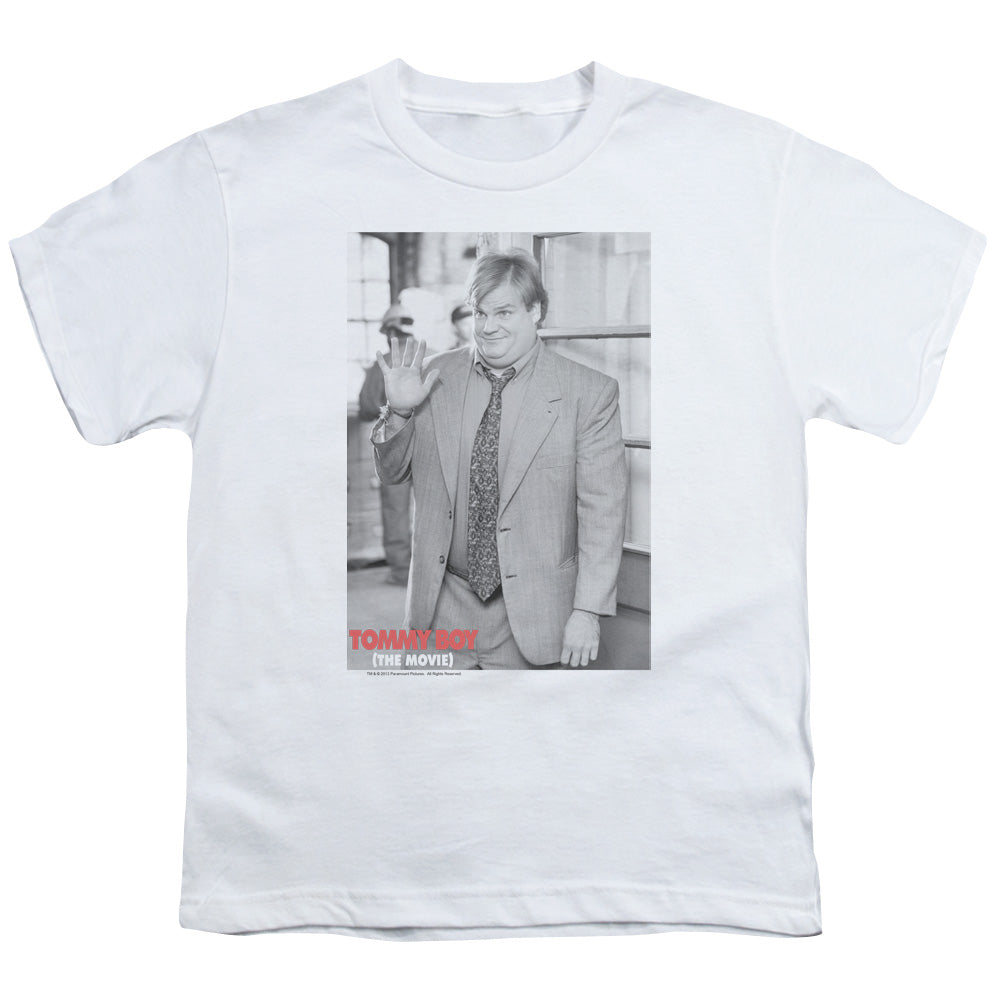 TOMMY BOY SQUARE - S/S YOUTH 18/1 - WHITE T-Shirt