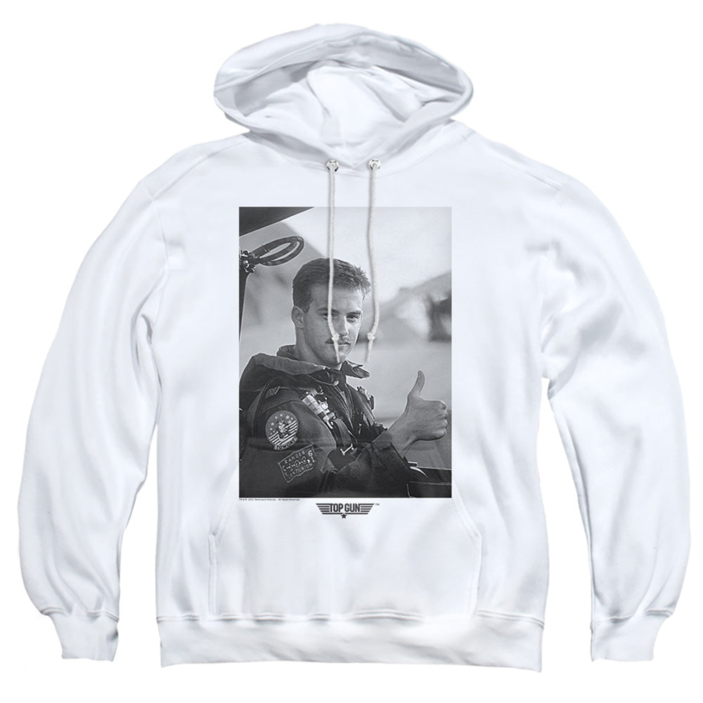 Top Gun - My Wingman - Adult Pull-over Hoodie - White