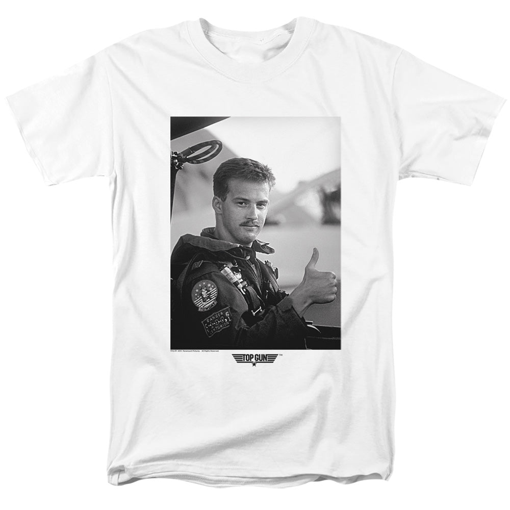 Top Gun - My Wingman - Short Sleeve Adult 18/1 - White T-shirt