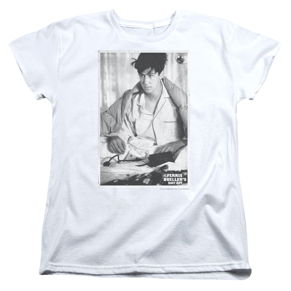 Ferris Bueller - Cameron - Short Sleeve Womens Tee - White T-shirt