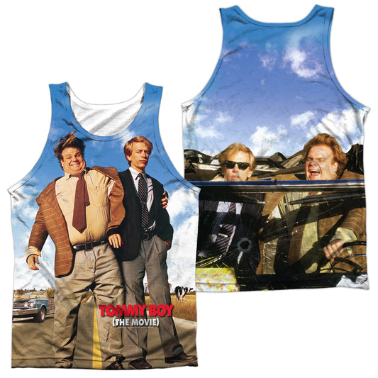 Tommy Boy - Poster - Adult 100% Poly Tank Top - White