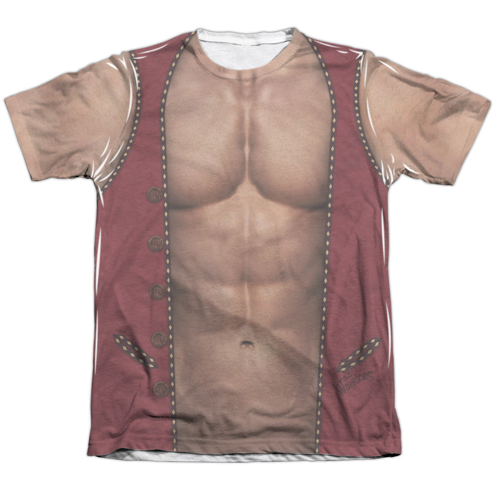 Warriors - Vest - Adult Poly/cotton Short Sleeve Tee - White T-shirt