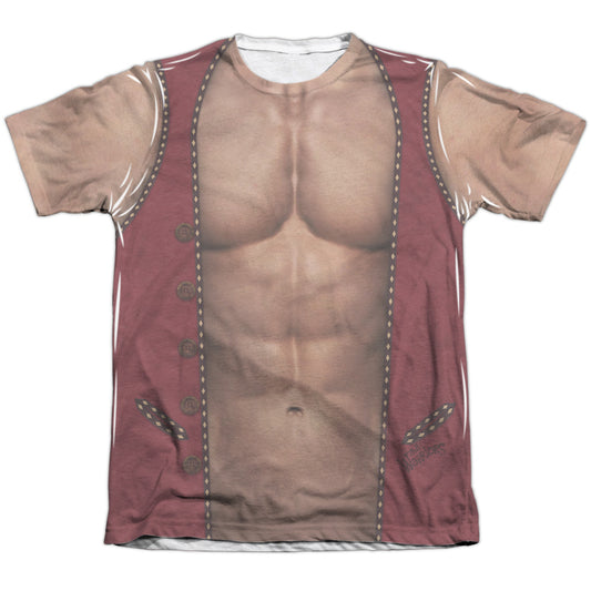 Warriors - Vest - Adult Poly/cotton Short Sleeve Tee - White T-shirt