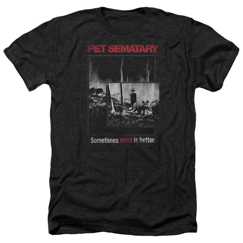 Pet Sematary - Cat Poster - Adult Heather-black