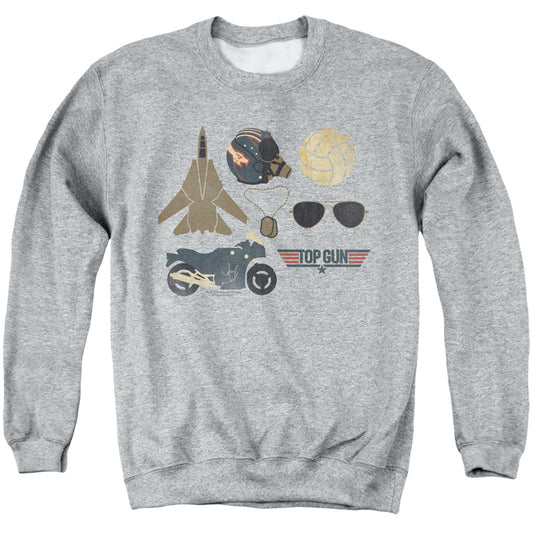 Top Gun - Items - Adult Crewneck Sweatshirt - Athletic Heather