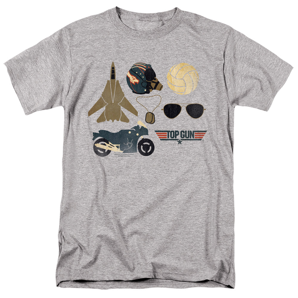 Top Gun - Items - Short Sleeve Adult 18/1 - Athletic Heather T-shirt
