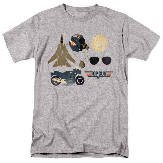 Top Gun - Items - Short Sleeve Adult 18/1 - Athletic Heather T-shirt