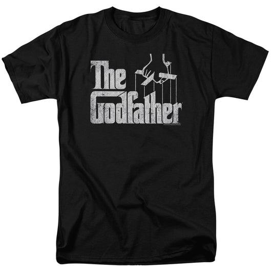 Godfather - Logo - Short Sleeve Adult 18/1 - Black T-shirt