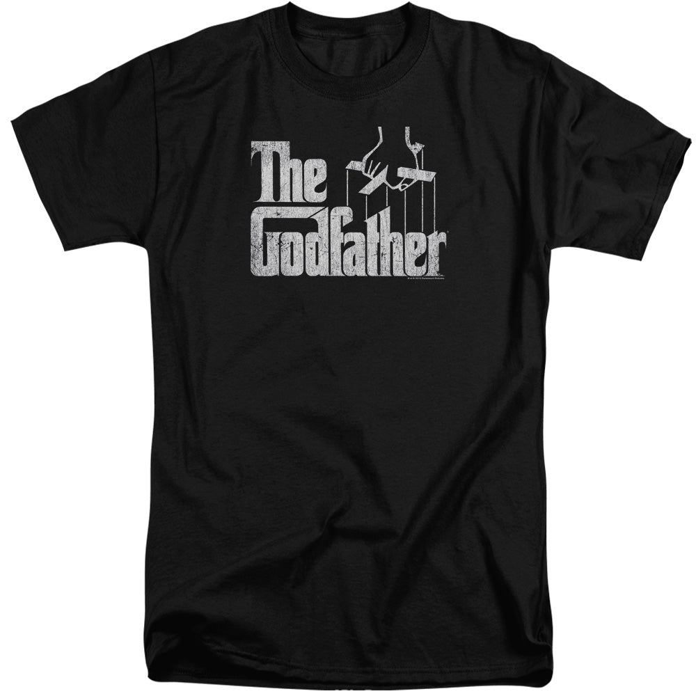 Godfather - Logo - Short Sleeve Adult Tall - Black T-shirt