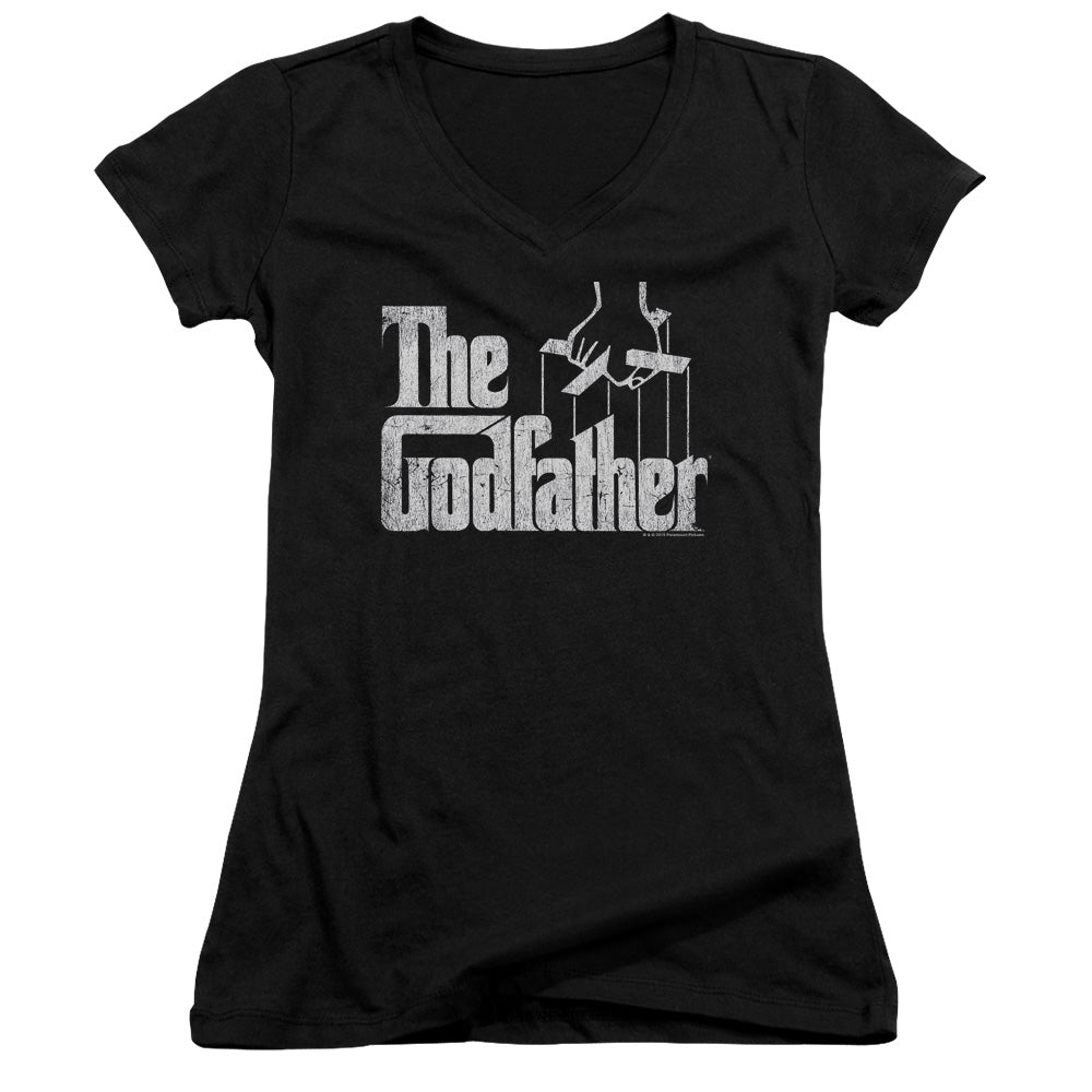 Godfather - Logo-junior V-neck - Black