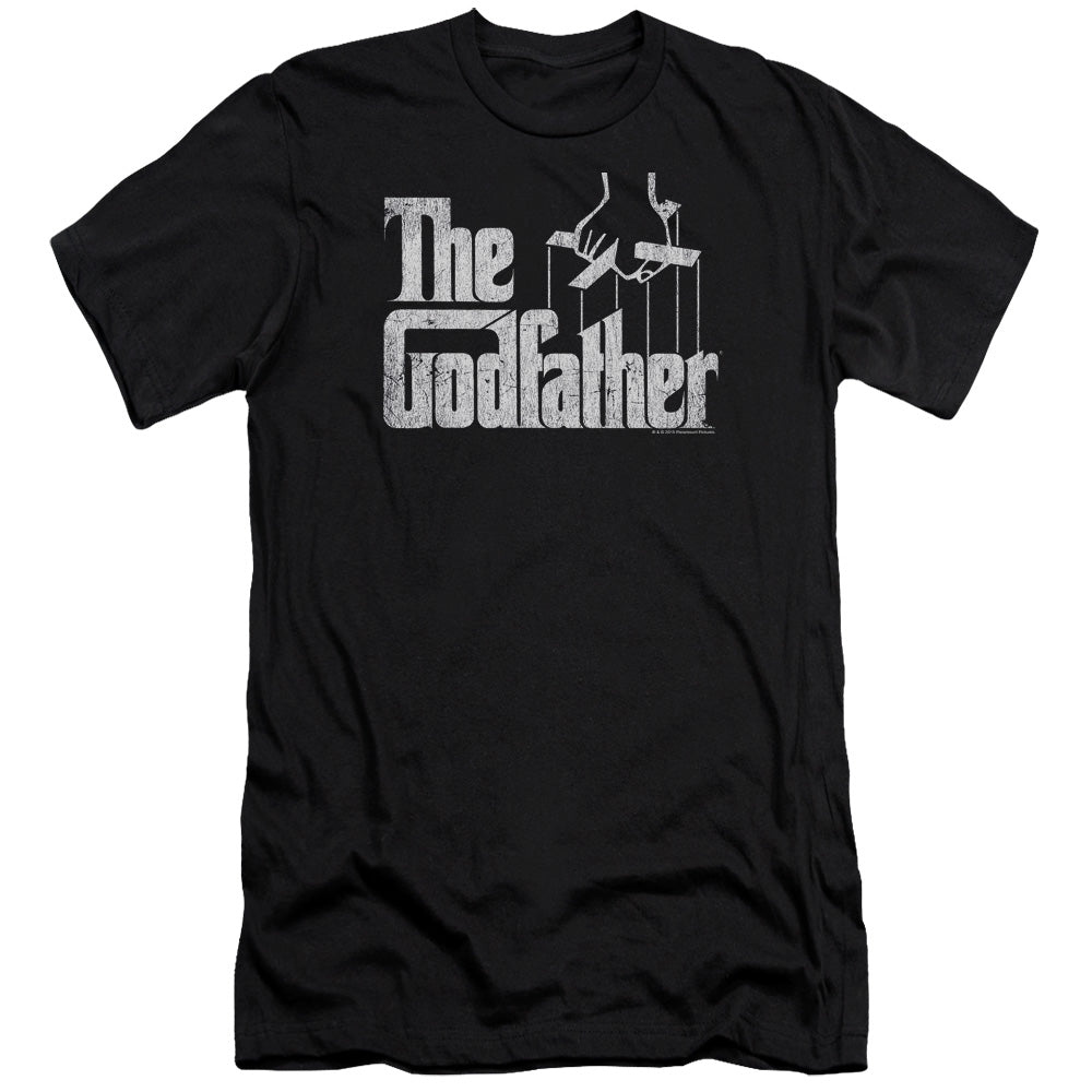 Godfather - Logo-premuim Canvas Adult Slim Fit 30/1 - Black