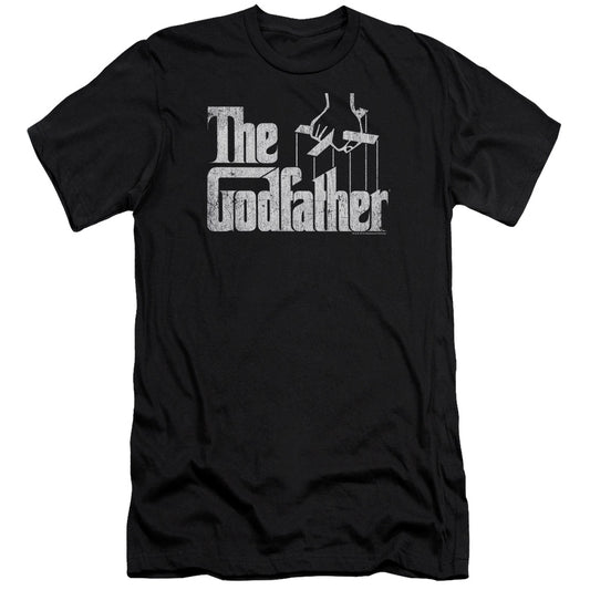 Godfather - Logo-premuim Canvas Adult Slim Fit 30/1 - Black