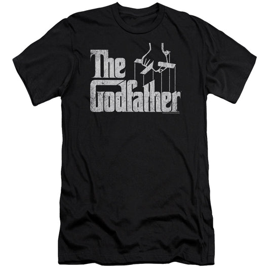 Godfather - Logo - Short Sleeve Adult 30/1 - Black T-shirt
