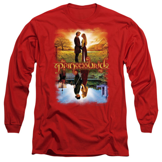 Princess Bride - Poster - Long Sleeve Adult 18/1 - Red T-shirt
