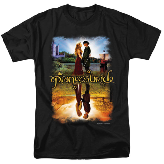 Princess Bride - Poster Reflection - Short Sleeve Adult 18/1 - Black T-shirt