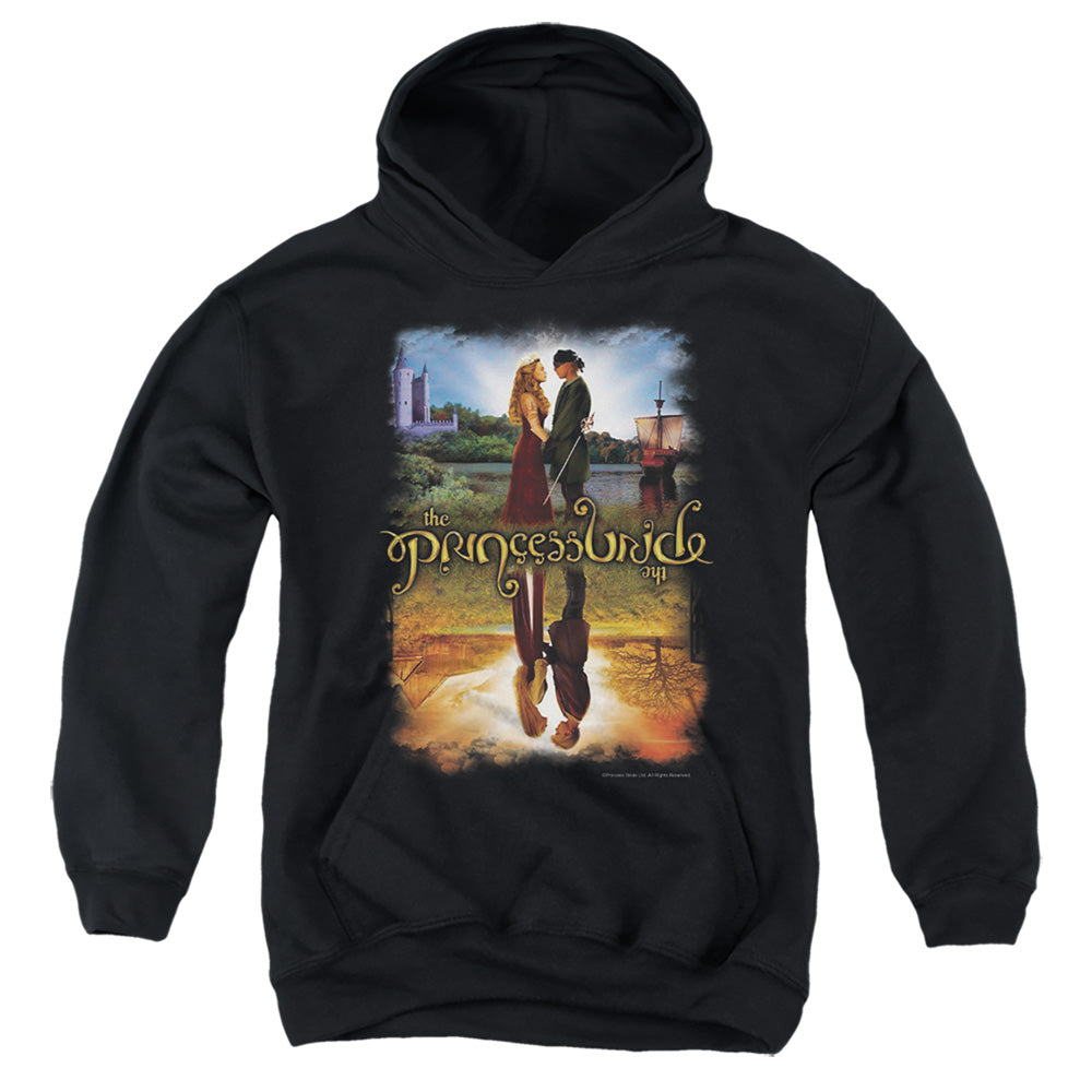 Princess Bride - Poster Reflection - Youth Pull-over Hoodie - Black