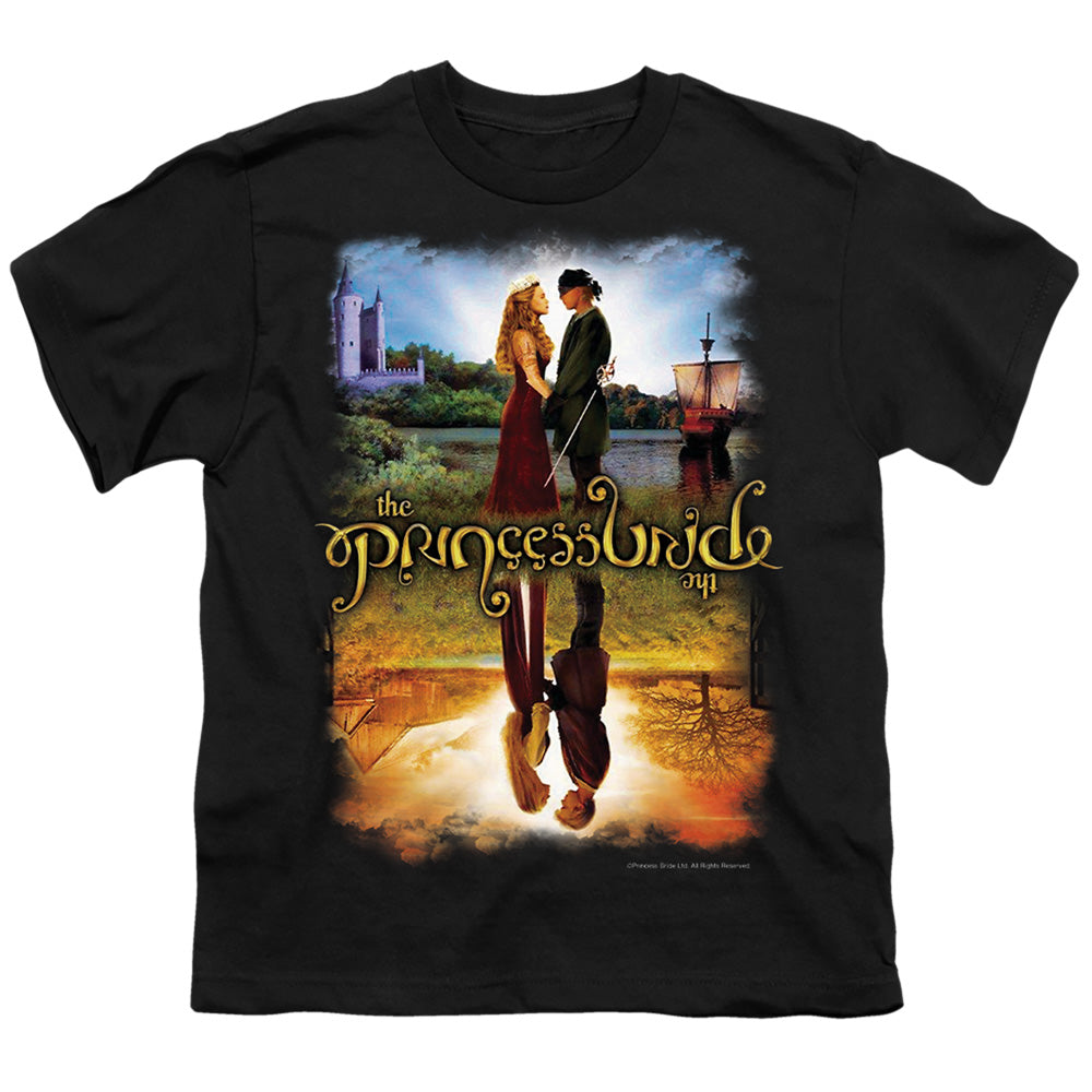 Princess Bride - Poster Reflection - Short Sleeve Youth 18/1 - Black T-shirt