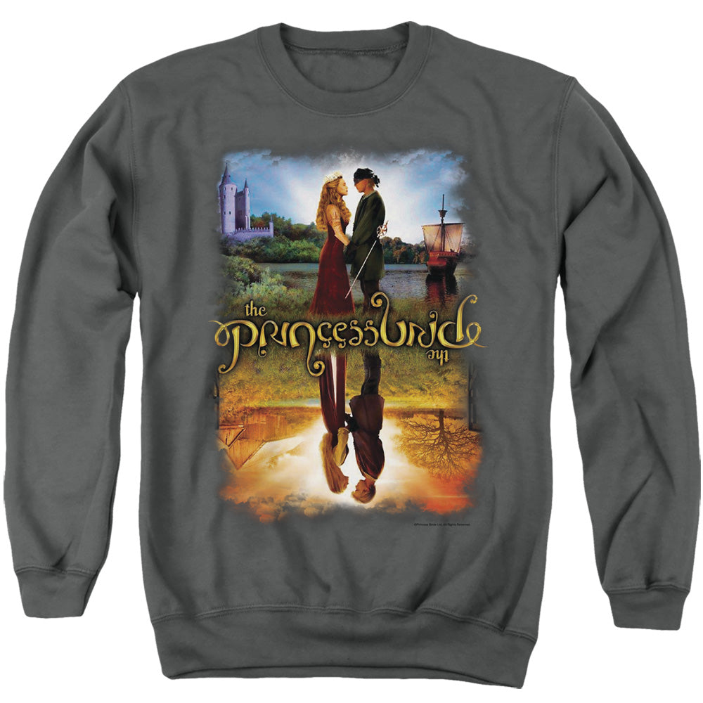 Princess Bride - Poster Reflection - Adult Crewneck Sweatshirt - Charcoal