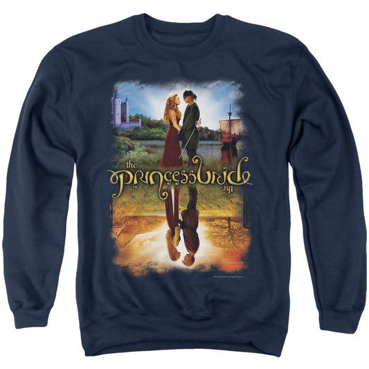 Princess Bride - Poster Reflection - Adult Crewneck Sweatshirt - Navy