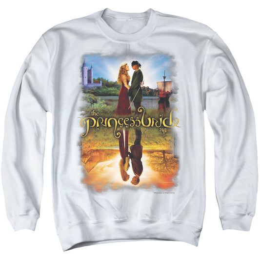 Princess Bride - Poster Reflection - Adult Crewneck Sweatshirt - White