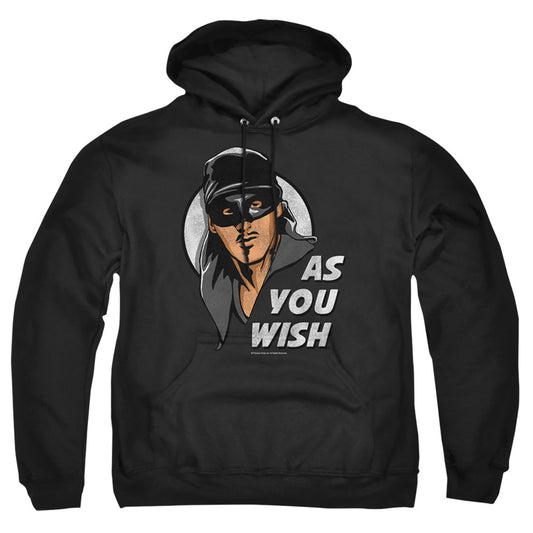 Princess Bride - As You Wish - Adult Pull-over Hoodie - Black
