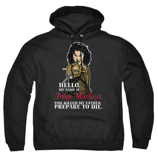 Princess Bride - Hello - Adult Pull-over Hoodie - Black