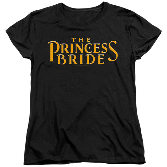 Princess Bride - Logo - Short Sleeve Womens Tee - Black T-shirt