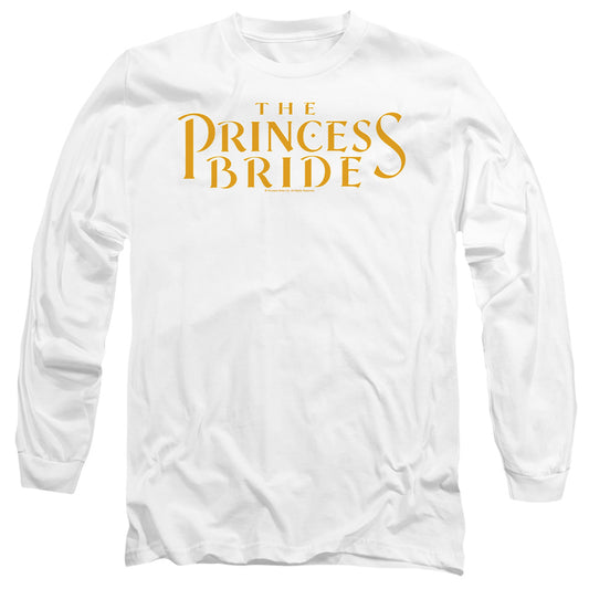 Princess Bride - Logo - Long Sleeve Adult 18/1 - White T-shirt
