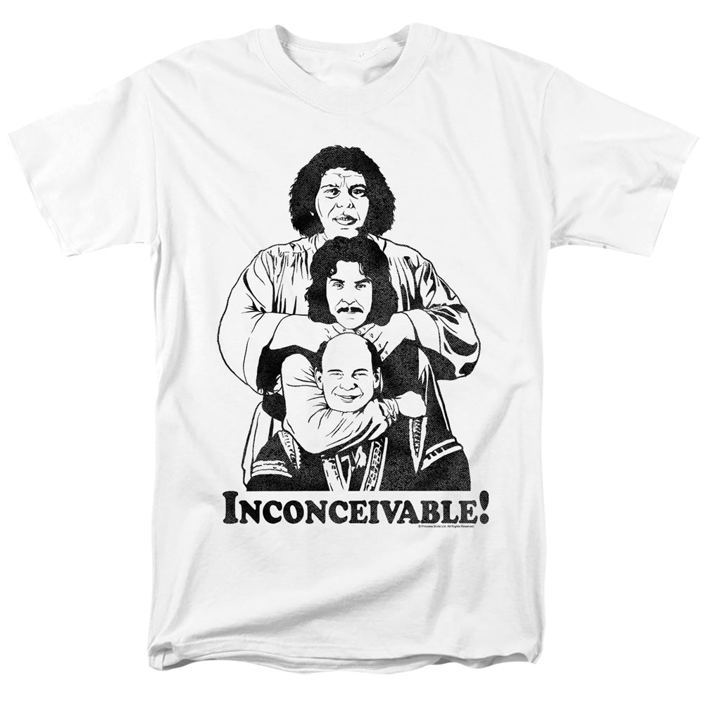 Princess Bride - Inconceivable - Short Sleeve Adult 18/1 - White T-shirt