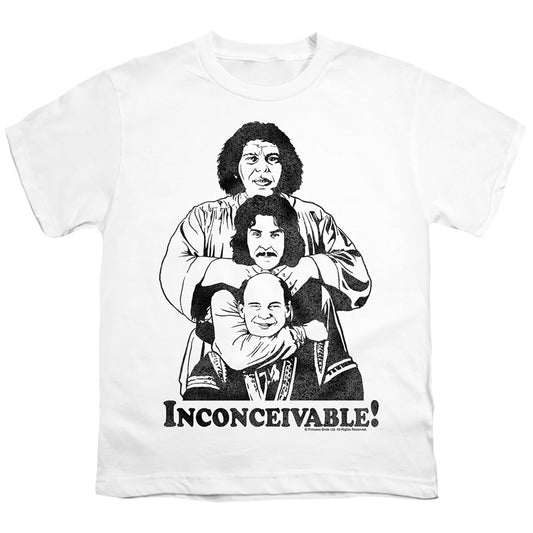 Princess Bride - Inconceivable - Short Sleeve Youth 18/1 - White T-shirt