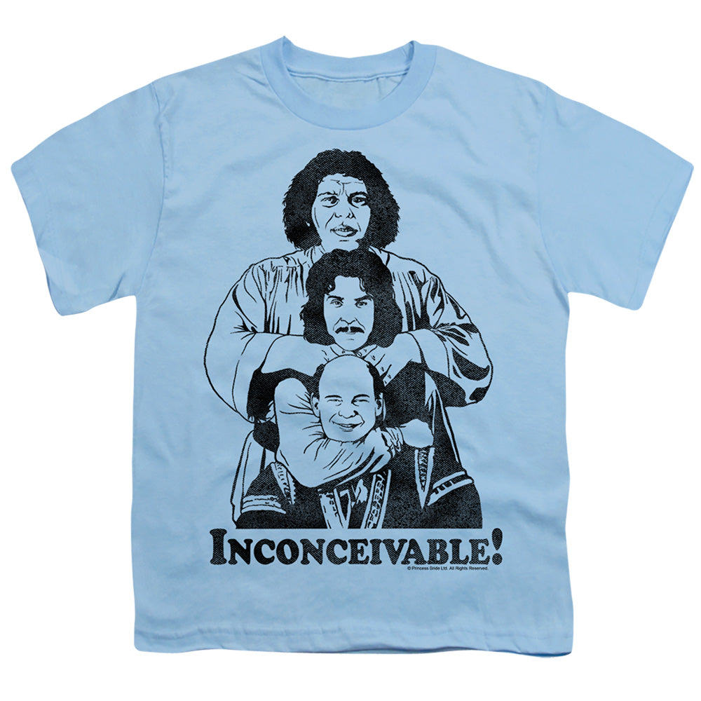 Princess Bride - Inconceivable - Short Sleeve Youth 18/1 - Light Blue T-shirt
