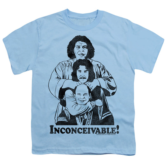 Princess Bride - Inconceivable - Short Sleeve Youth 18/1 - Light Blue T-shirt